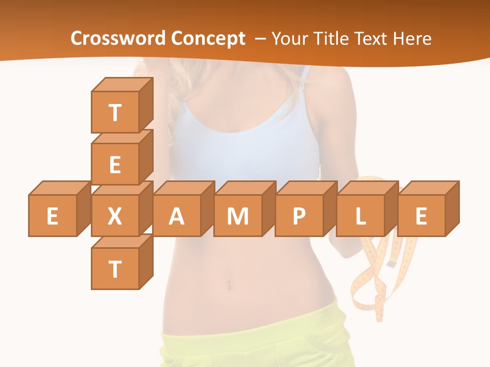 Lose Fitness Workout PowerPoint Template