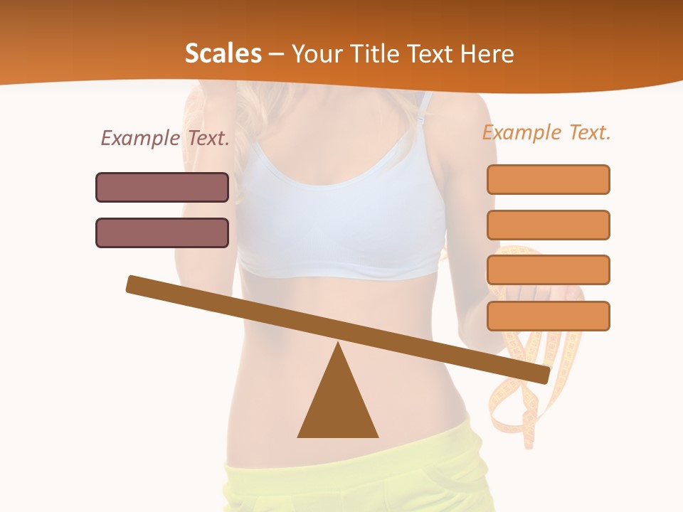 Lose Fitness Workout PowerPoint Template