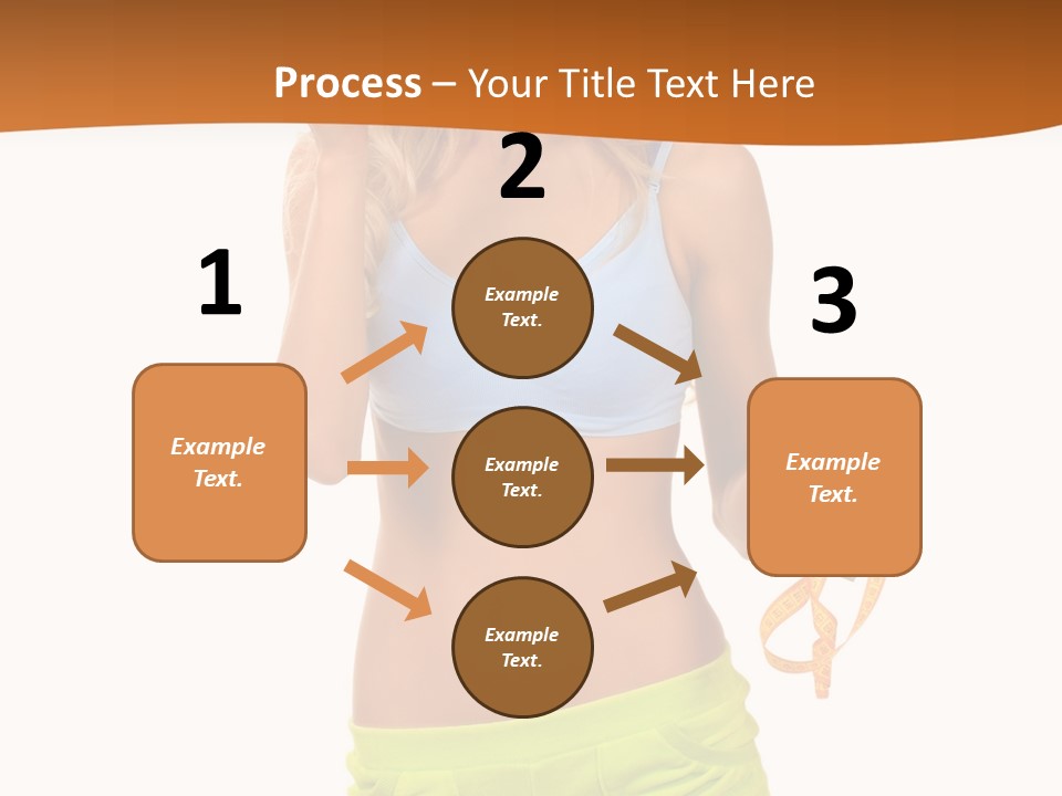 Lose Fitness Workout PowerPoint Template