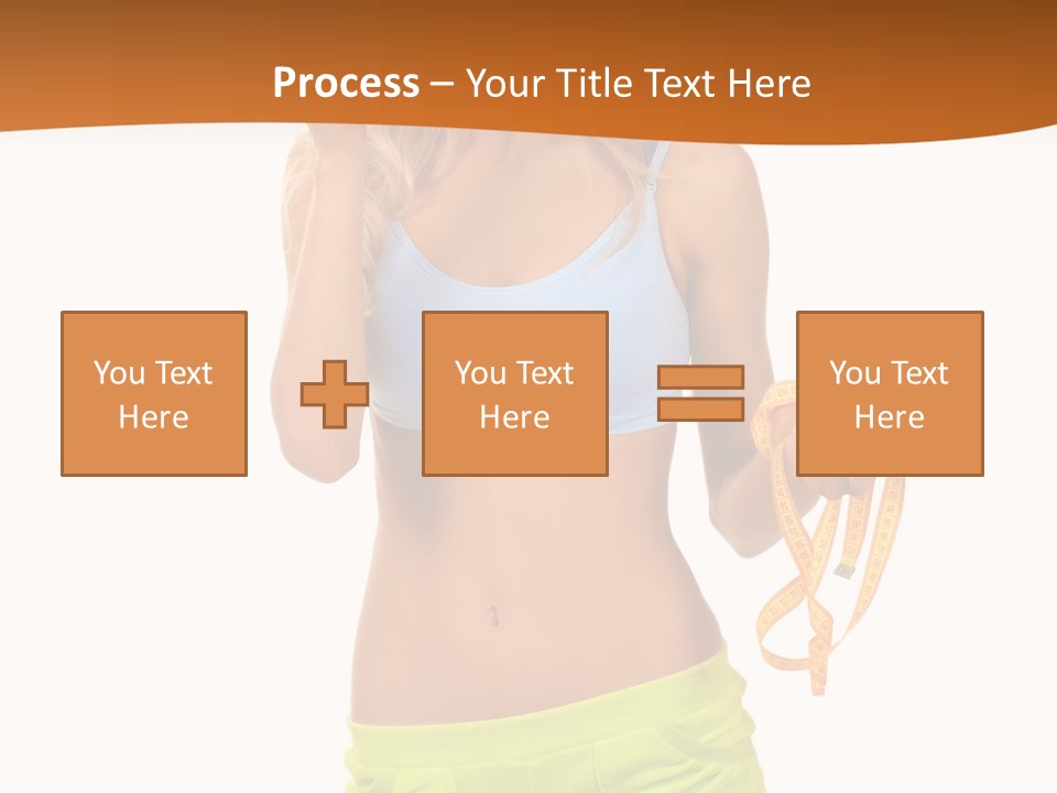 Lose Fitness Workout PowerPoint Template