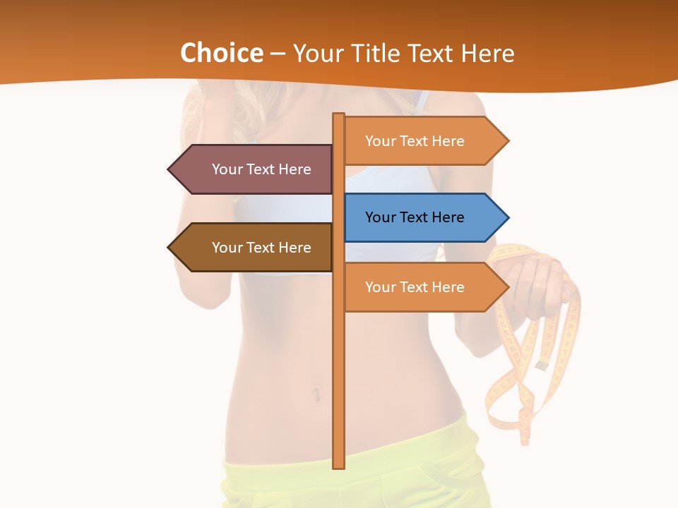 Lose Fitness Workout PowerPoint Template