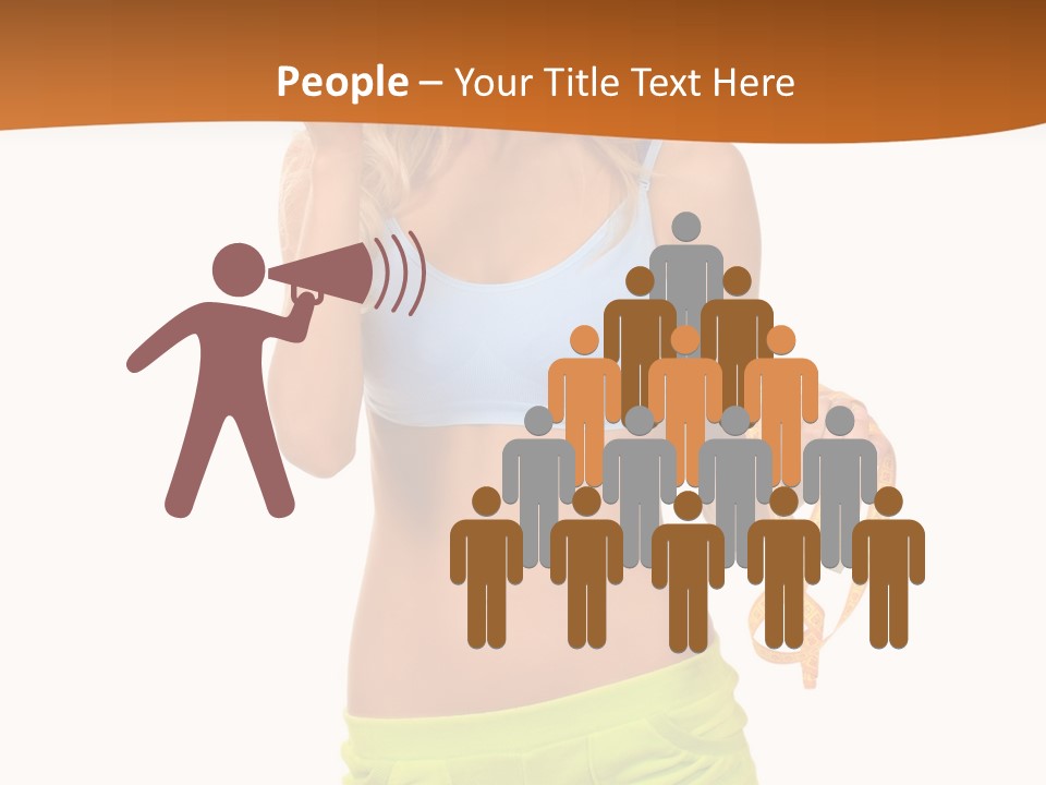 Lose Fitness Workout PowerPoint Template