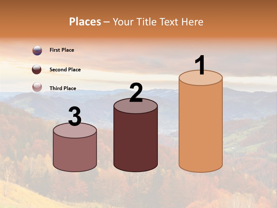Morning Park Sunrise PowerPoint Template
