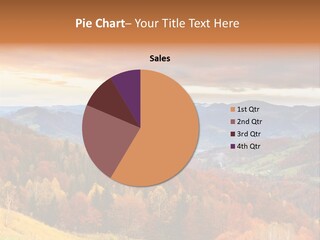 Morning Park Sunrise PowerPoint Template