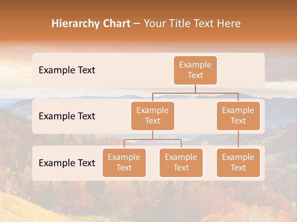 Morning Park Sunrise PowerPoint Template