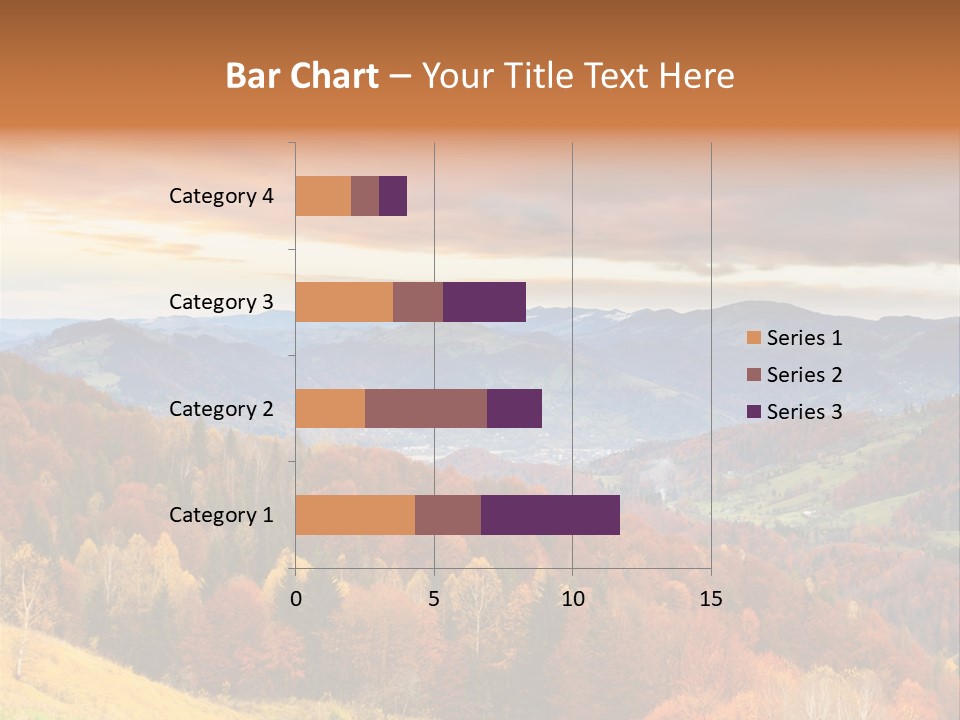 Morning Park Sunrise PowerPoint Template