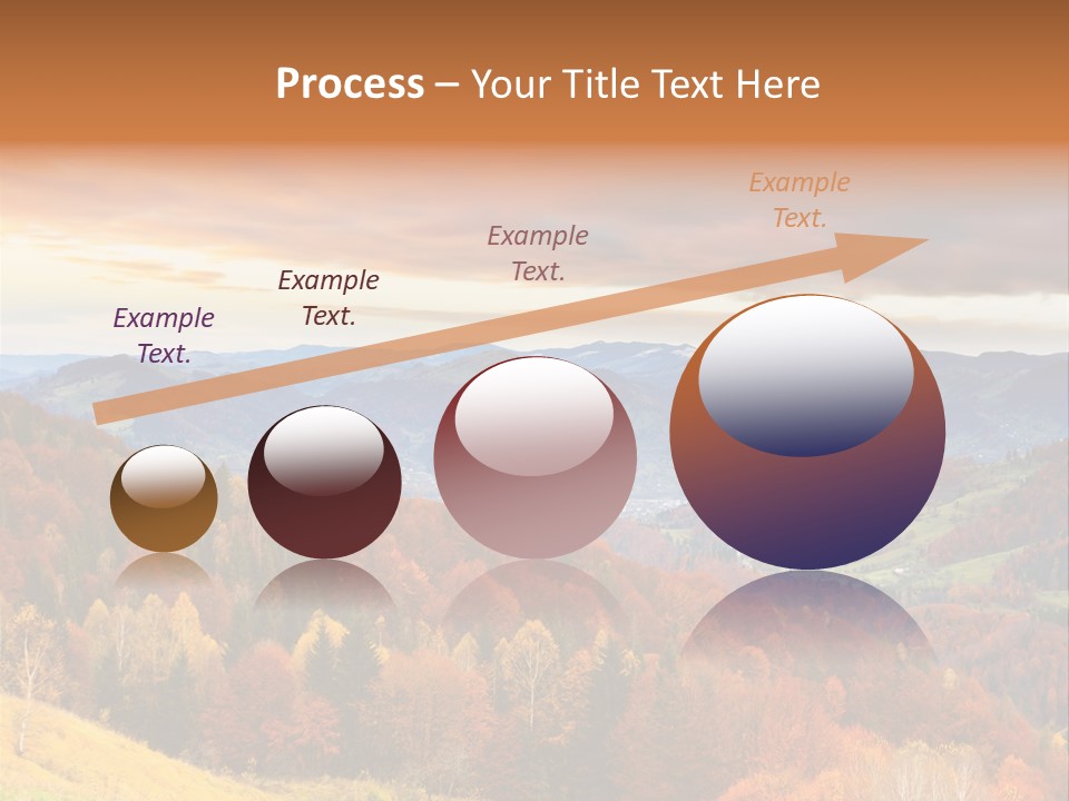Morning Park Sunrise PowerPoint Template