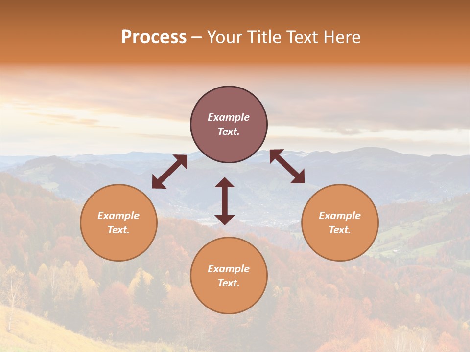 Morning Park Sunrise PowerPoint Template