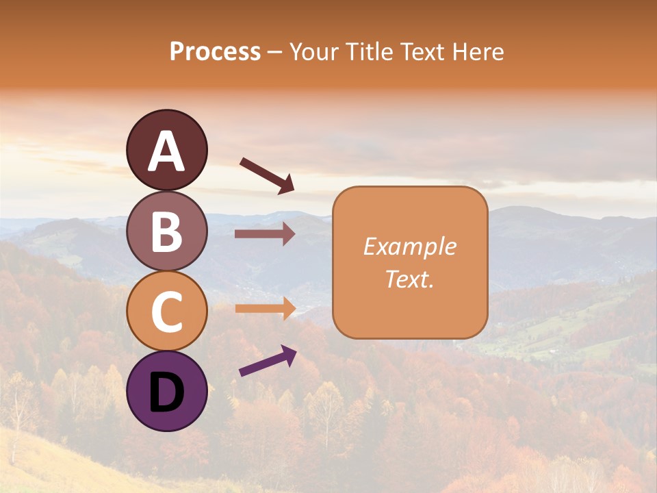 Morning Park Sunrise PowerPoint Template