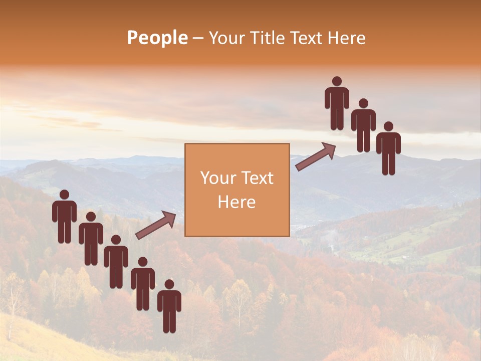 Morning Park Sunrise PowerPoint Template