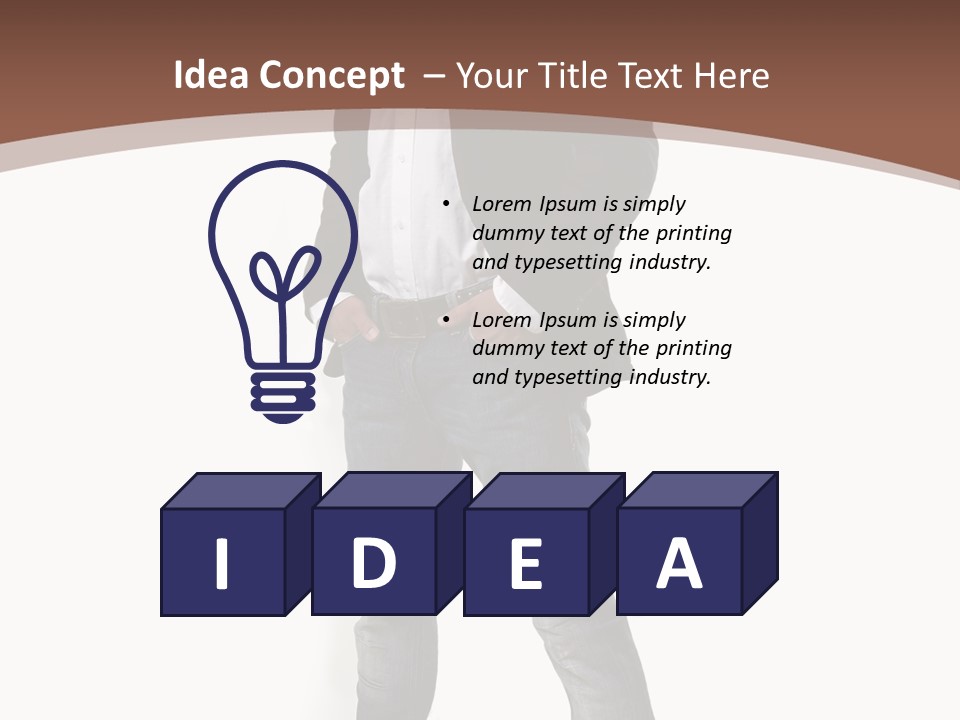 Handsome Smart  PowerPoint Template