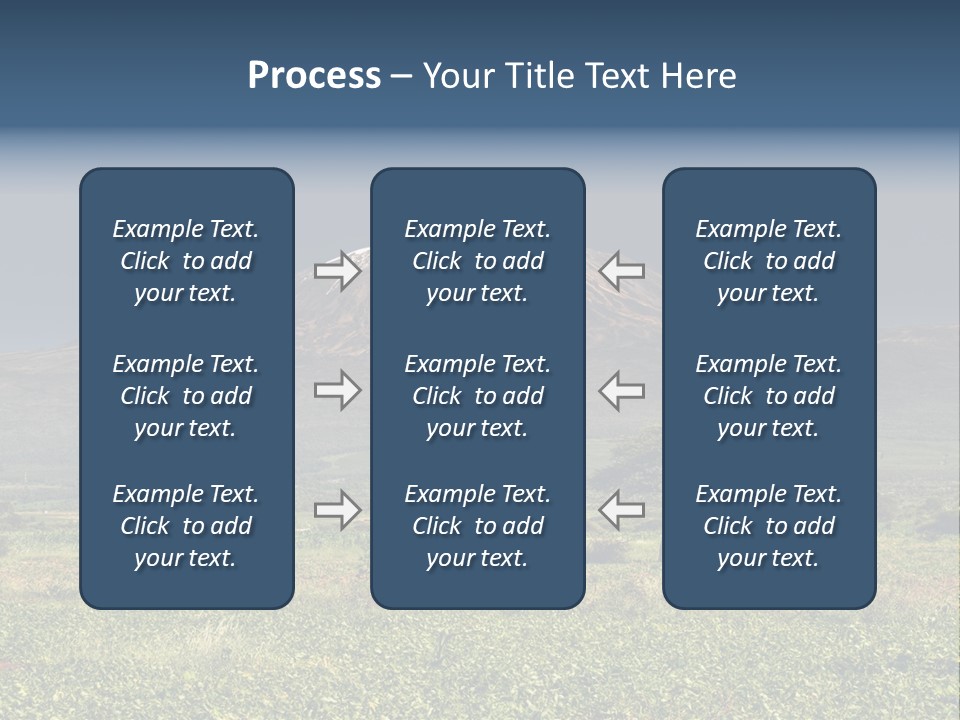 Point Nature Blue PowerPoint Template