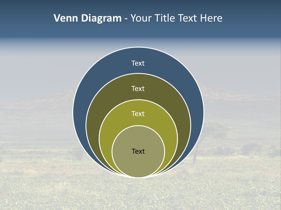 Point Nature Blue PowerPoint Template