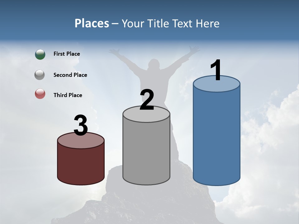 Star Torso Male PowerPoint Template