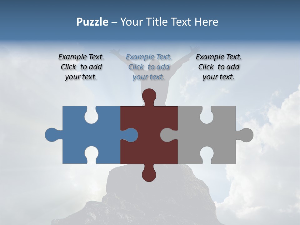 Star Torso Male PowerPoint Template