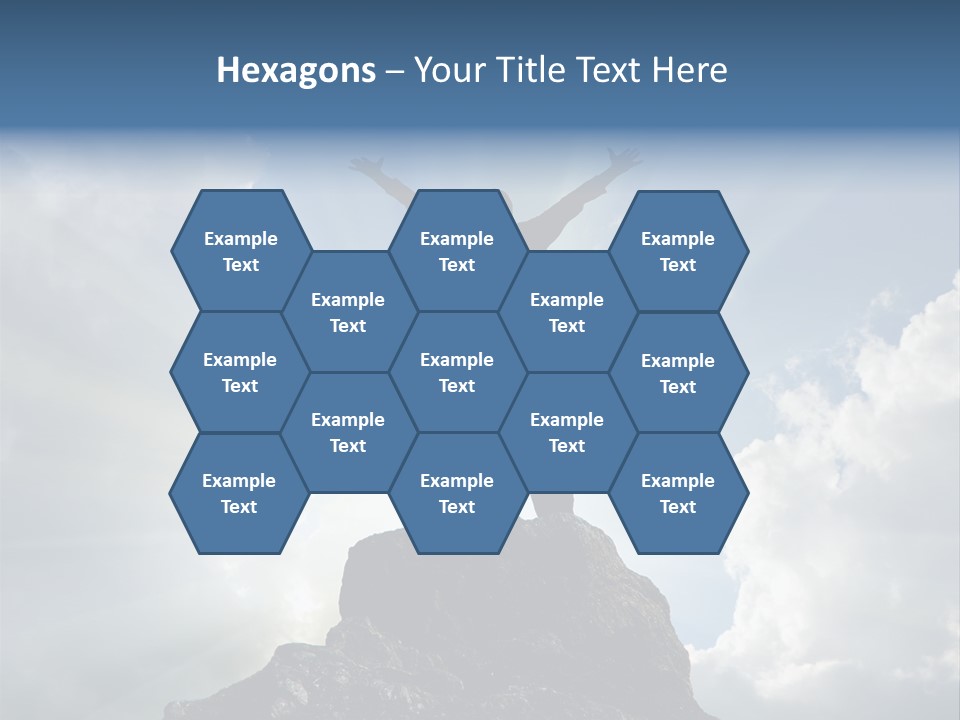 Star Torso Male PowerPoint Template