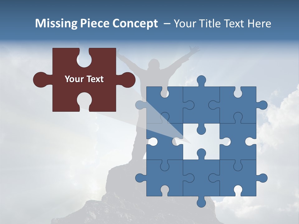 Star Torso Male PowerPoint Template