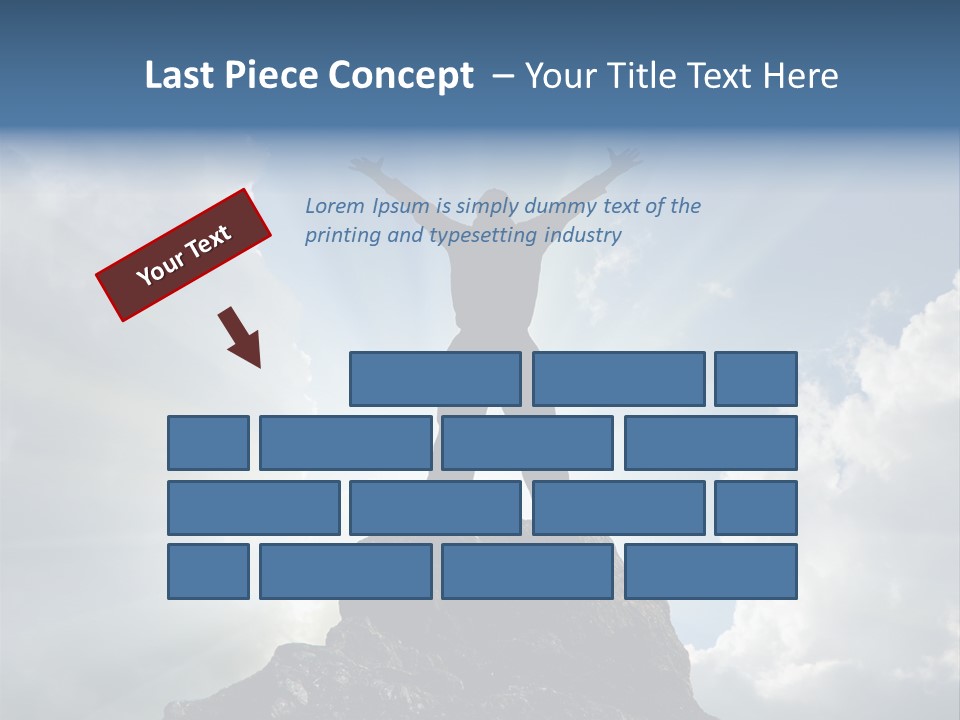 Star Torso Male PowerPoint Template