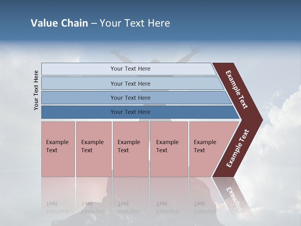 Star Torso Male PowerPoint Template