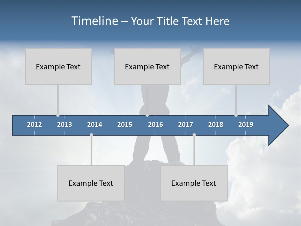 Star Torso Male PowerPoint Template