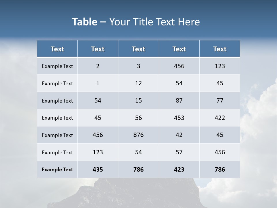 Star Torso Male PowerPoint Template