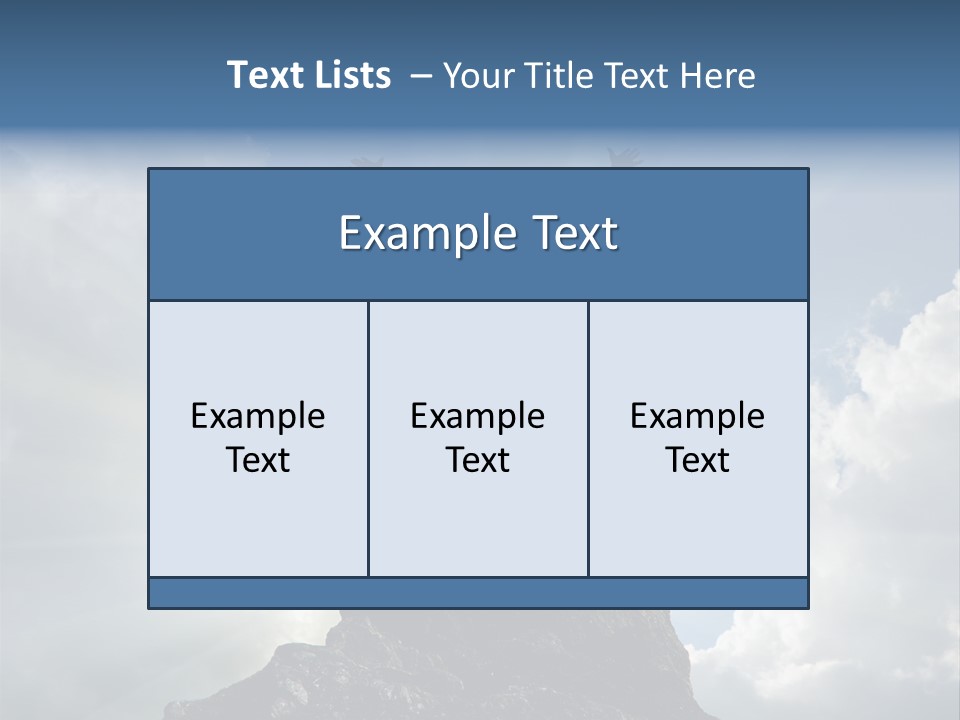 Star Torso Male PowerPoint Template