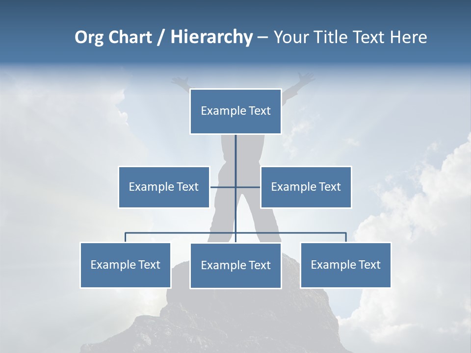 Star Torso Male PowerPoint Template