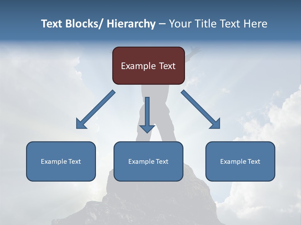 Star Torso Male PowerPoint Template