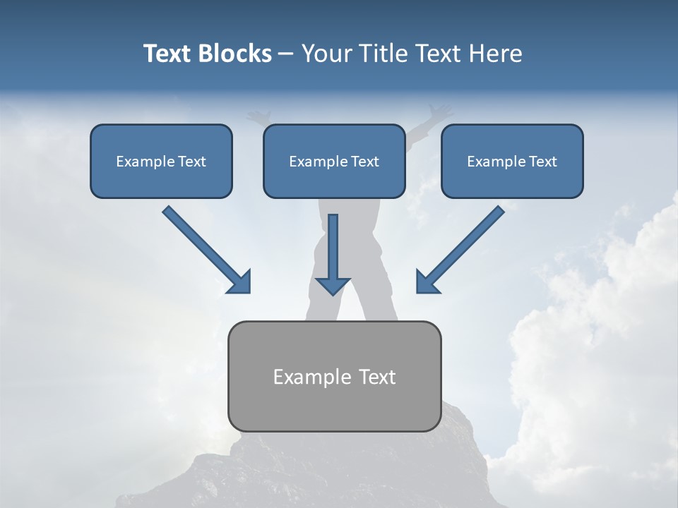 Star Torso Male PowerPoint Template