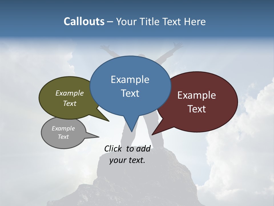 Star Torso Male PowerPoint Template