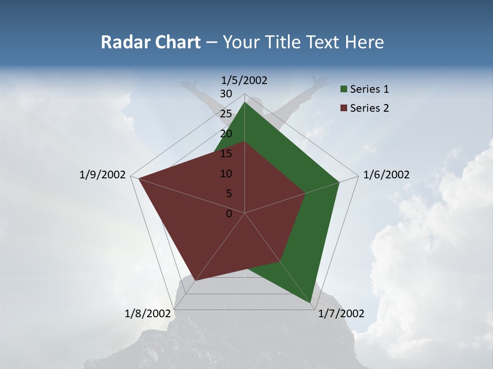 Star Torso Male PowerPoint Template