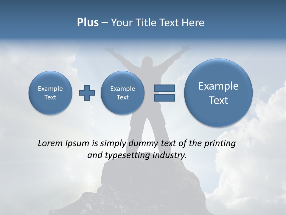 Star Torso Male PowerPoint Template