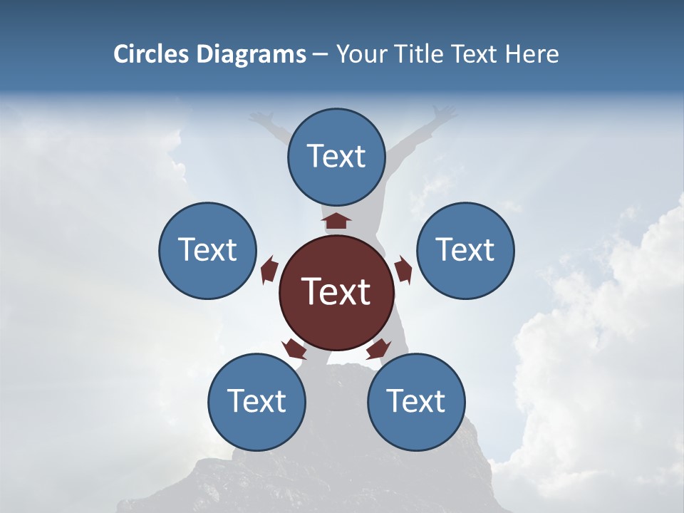 Star Torso Male PowerPoint Template