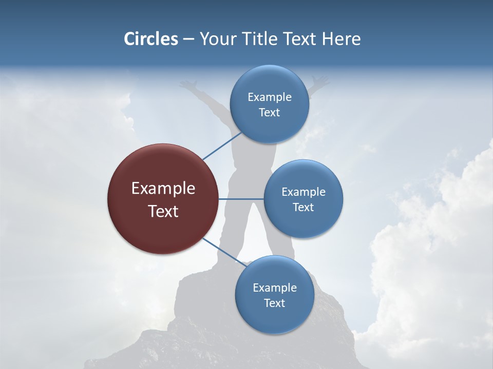 Star Torso Male PowerPoint Template