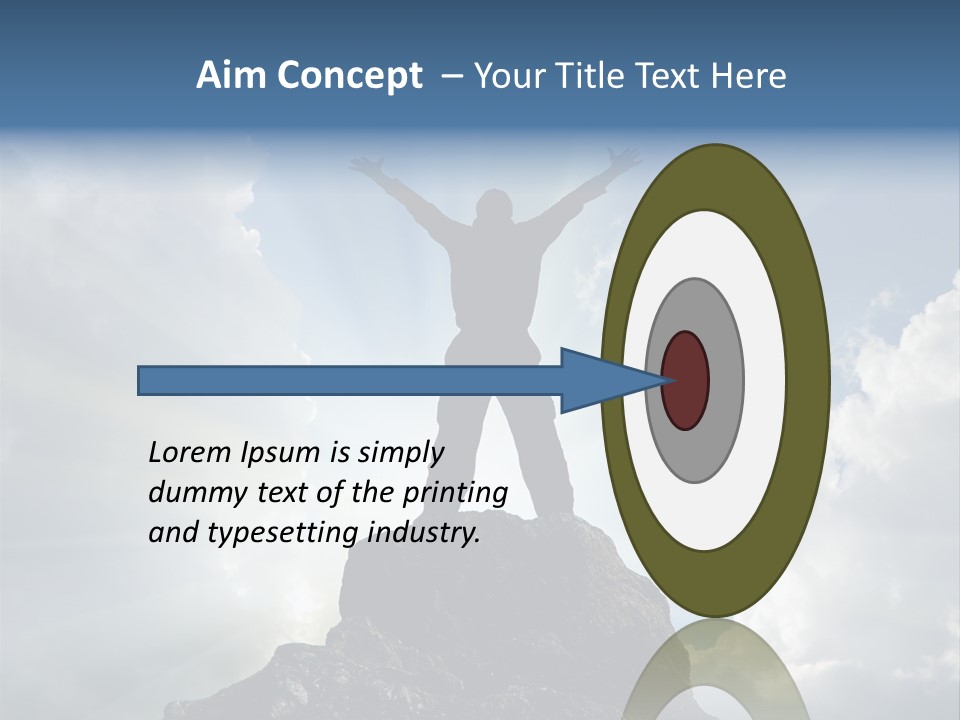 Star Torso Male PowerPoint Template