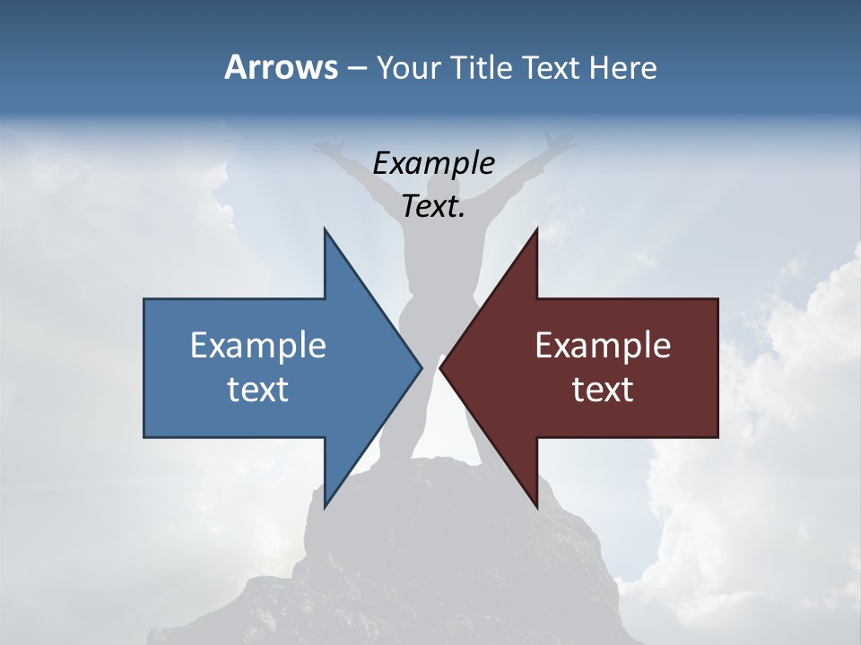 Star Torso Male PowerPoint Template