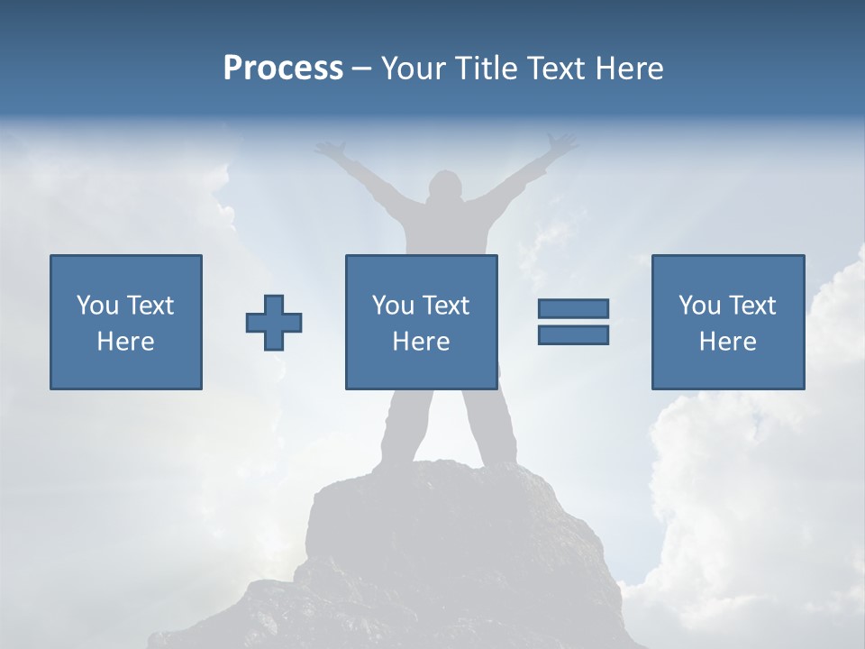 Star Torso Male PowerPoint Template