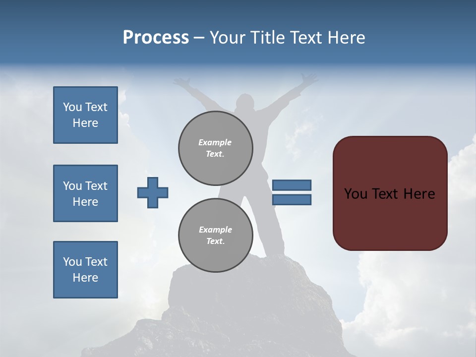 Star Torso Male PowerPoint Template