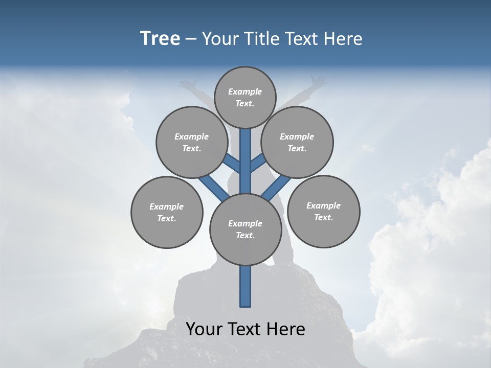 Star Torso Male PowerPoint Template