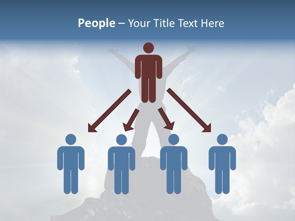 Star Torso Male PowerPoint Template