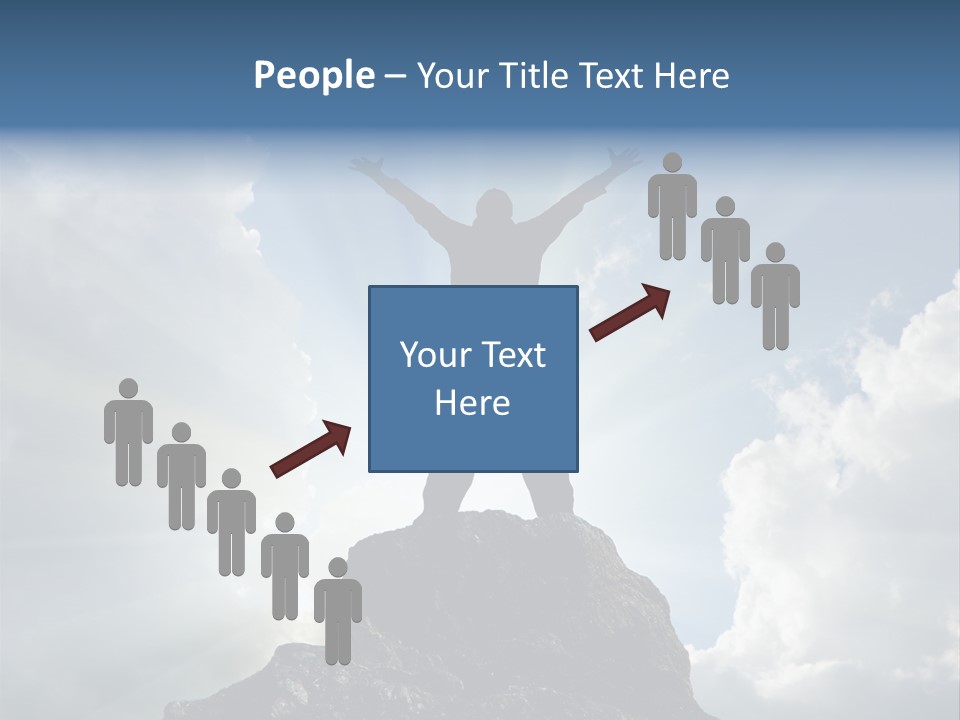 Star Torso Male PowerPoint Template