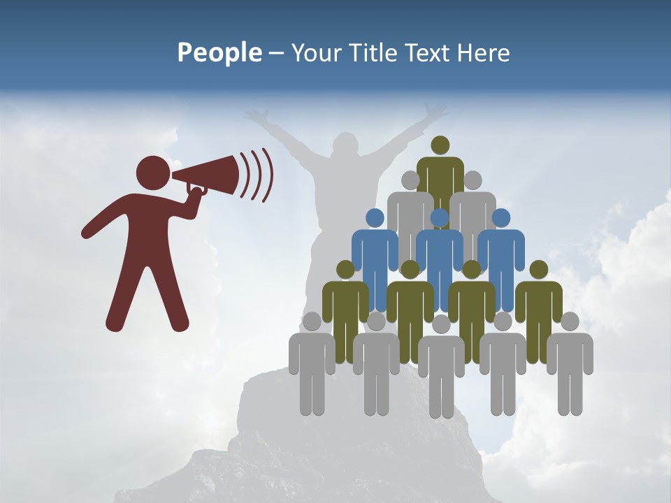 Star Torso Male PowerPoint Template