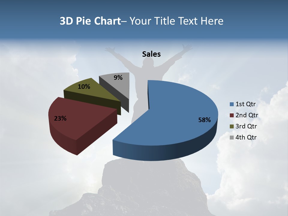 Star Torso Male PowerPoint Template