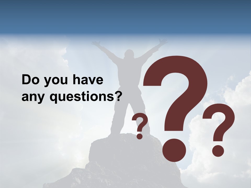 Star Torso Male PowerPoint Template