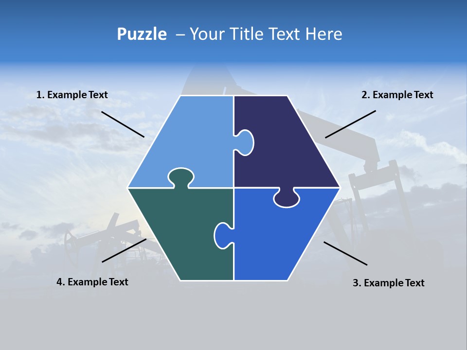 Pump Environment Equipment PowerPoint Template