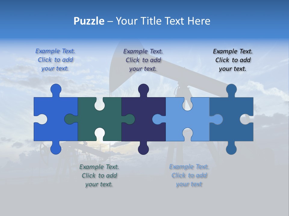 Pump Environment Equipment PowerPoint Template