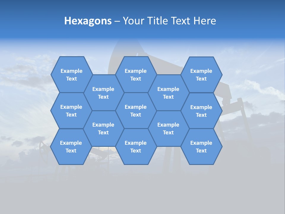 Pump Environment Equipment PowerPoint Template