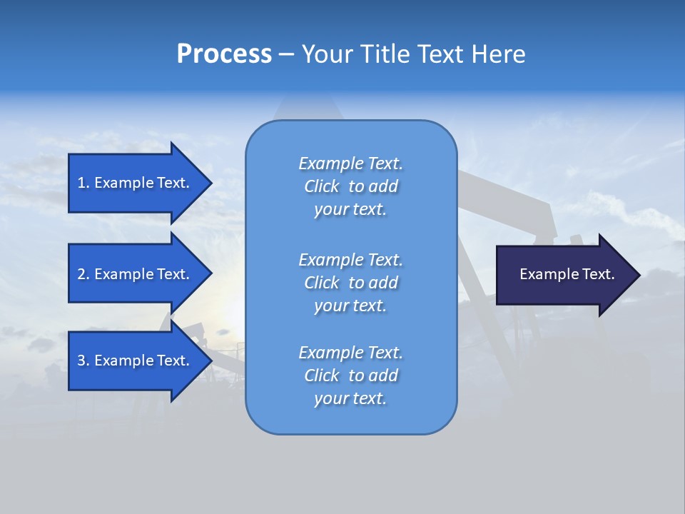 Pump Environment Equipment PowerPoint Template