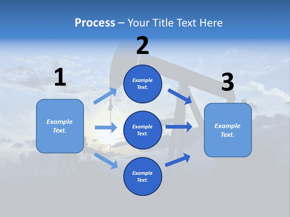 Pump Environment Equipment PowerPoint Template
