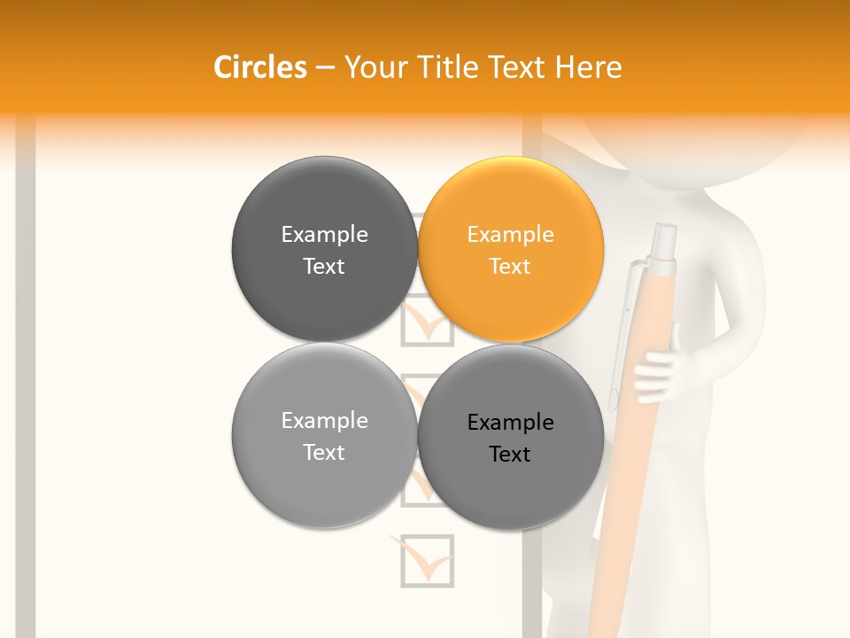 Copy Space Document Toon PowerPoint Template